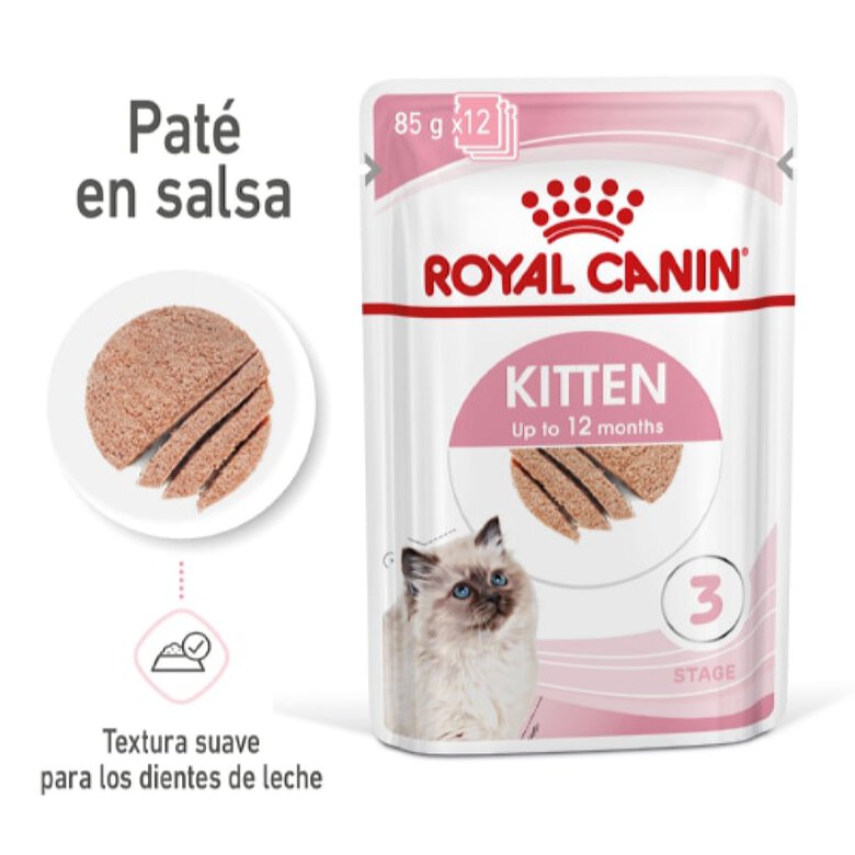 Royal Canin Kitten patê em saquetas para gatos, , large image number null